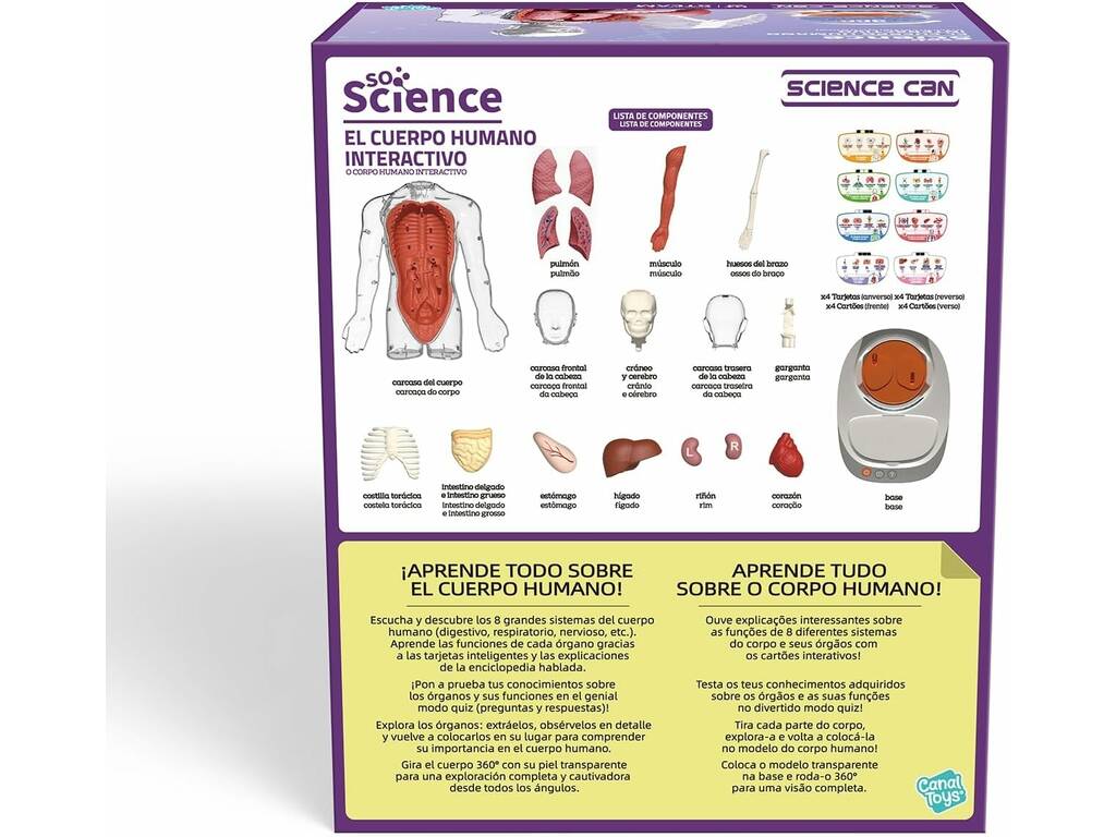 So Science El Cuerpo Humano Interactivo