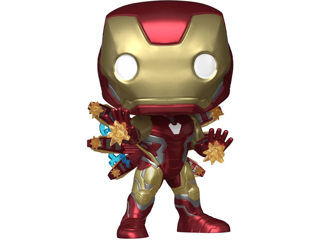 Funko Pop Marvel The Infinity Saga Figurine Iron Man avec tête oscillante