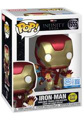 Funko Pop Marvel The Infinity Saga Figurine Iron Man avec tête oscillante