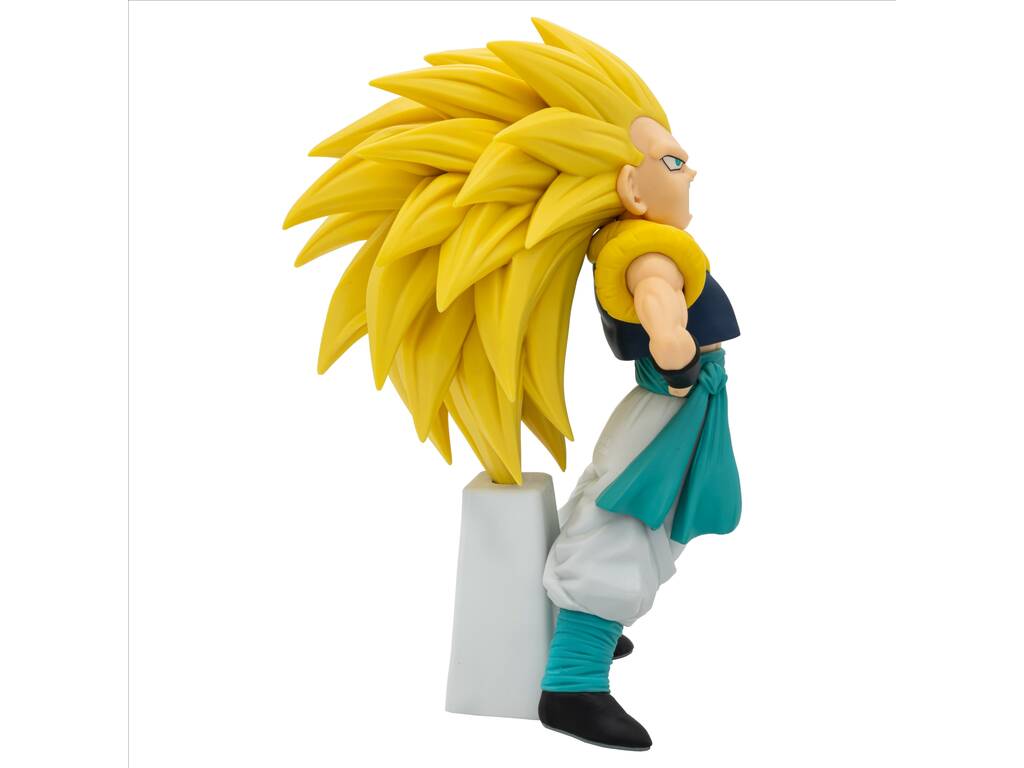 Dragon Ball Z Solid Edge Works Figura Super Saiyan 3 Gotenks de 15 cm