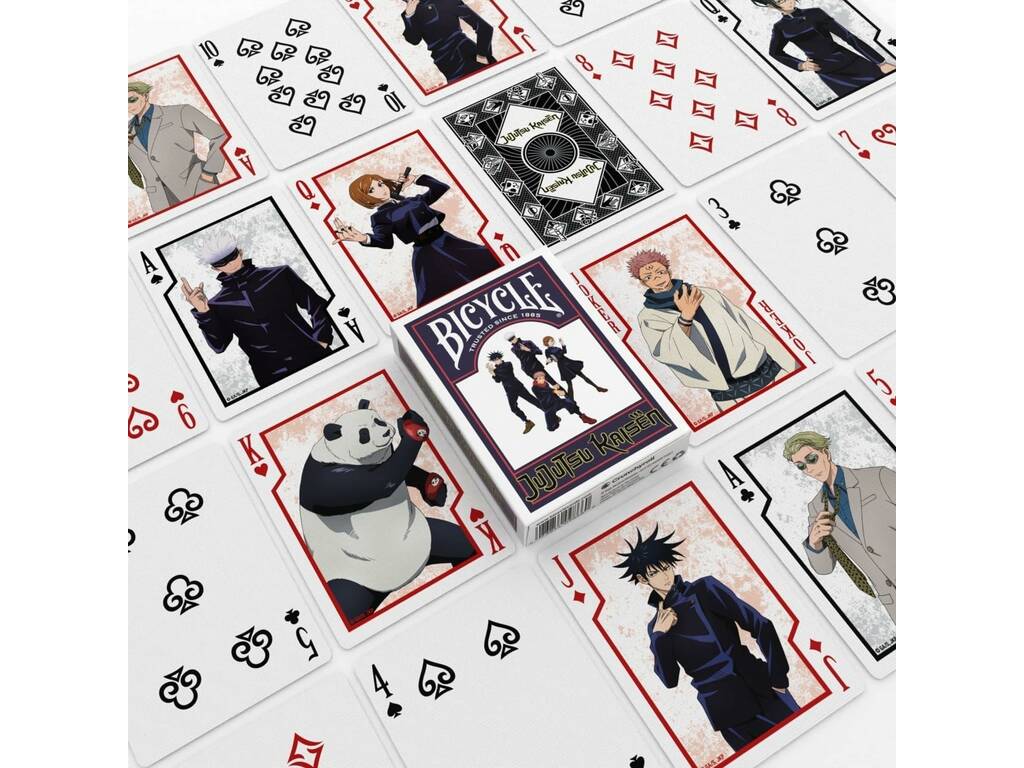 Bicycle Baraja de Cartas de Jujutsu Kaisen