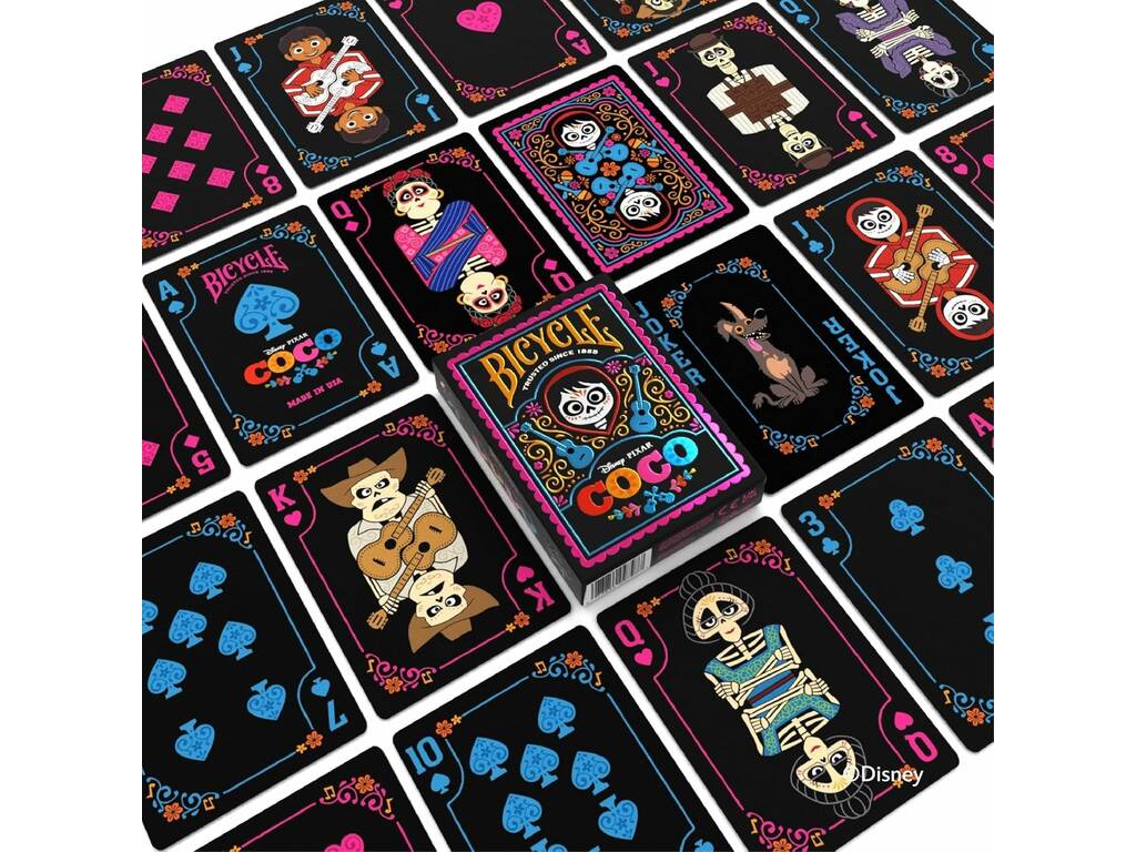 Bicycle Baraja de Cartas de Disney Pixar Coco
