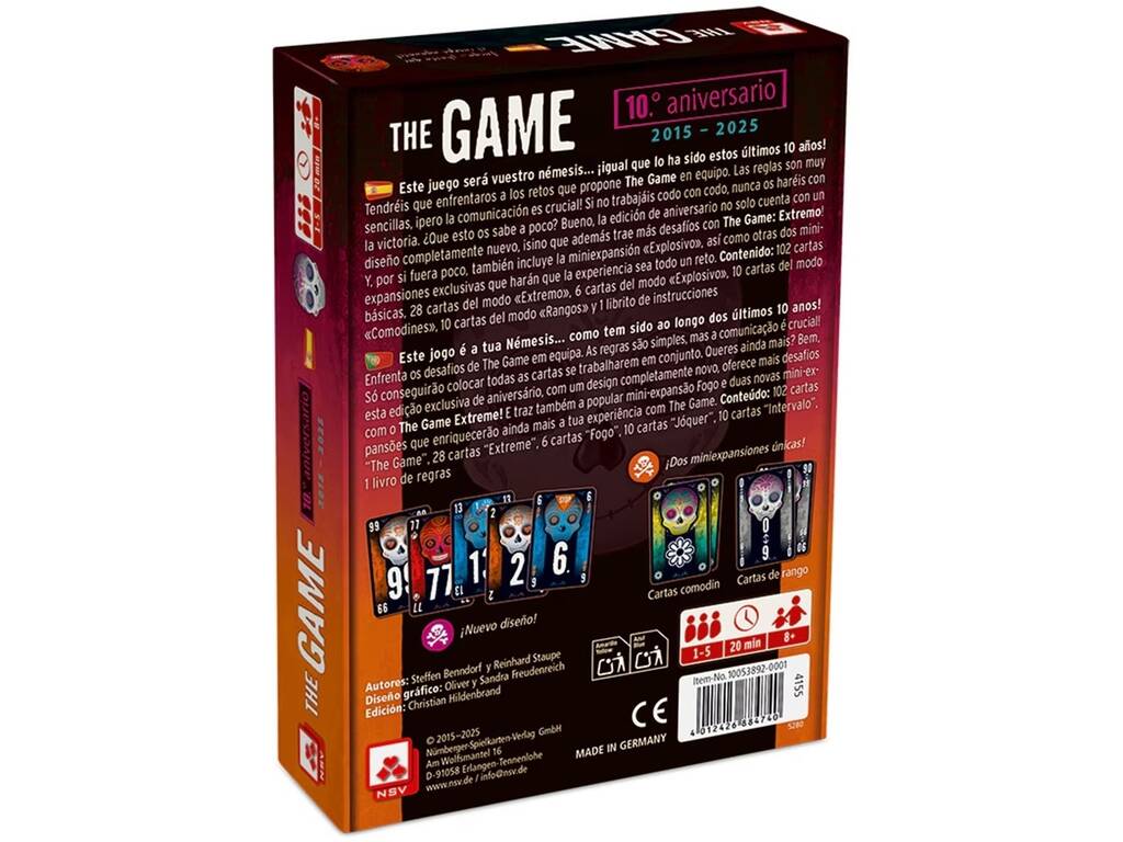 The Game 10e anniversaire édition limitée