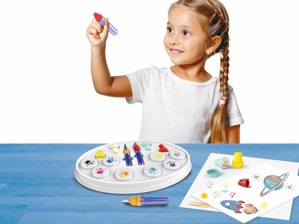 Pincel Mágico Set Creativo Pinta Sin Mancharte
