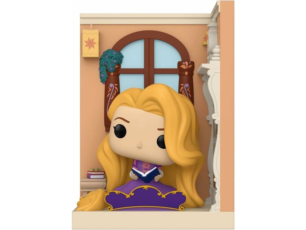 Funko Pop Nooks Principesse Disney Figura Rapunzel nella Torre