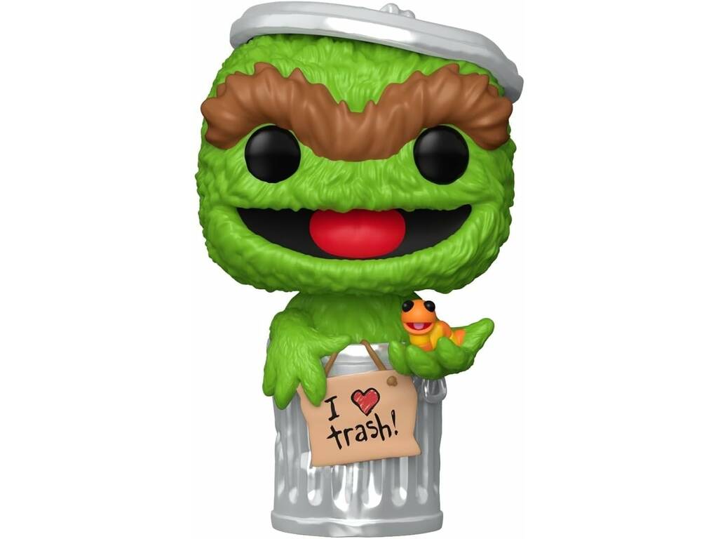 Funko Pop Television Sesame Street Figurine Oscar le grincheux