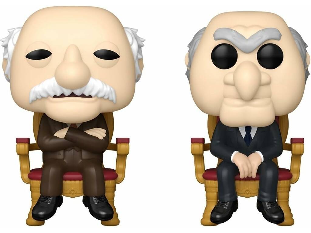 Funko Pop TV 2 figurines Muppets Waldorf et Statler