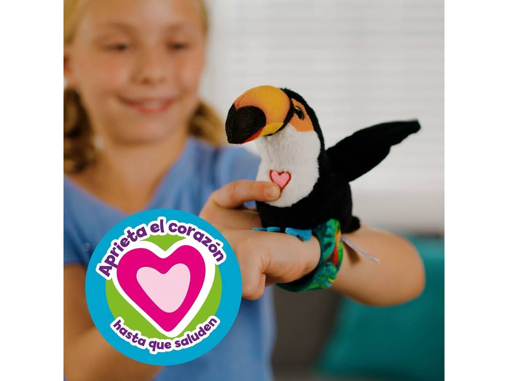 Happy Yappers Peluche Bracelet Slap de 12 cm