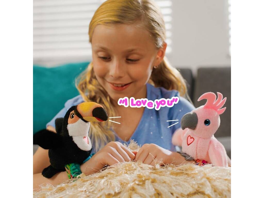 Happy Yappers Peluche Bracelet Slap de 12 cm