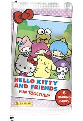 Hello Kitty et ses amis s'amusent ensemble ! Paquet de 6 cartes