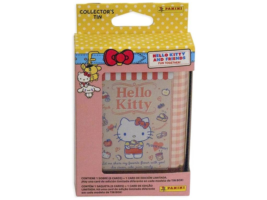 Hello Kitty And Friends Fun Together! Lata con 1 Sobre y 1 Card de Edición Limitada