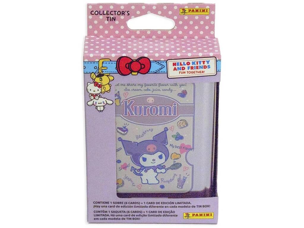 Hello Kitty And Friends Fun Together! Lata con 1 Sobre y 1 Card de Edición Limitada