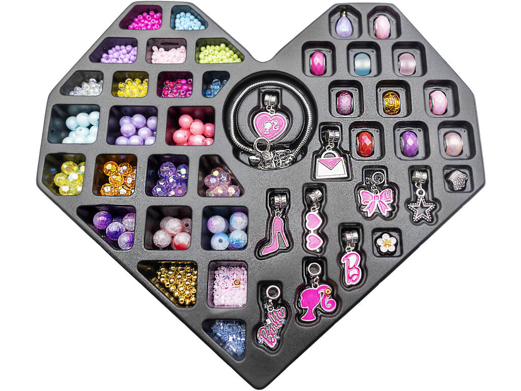 Barbie DIY Estuche de Joyería Glam Bag 3 en 1