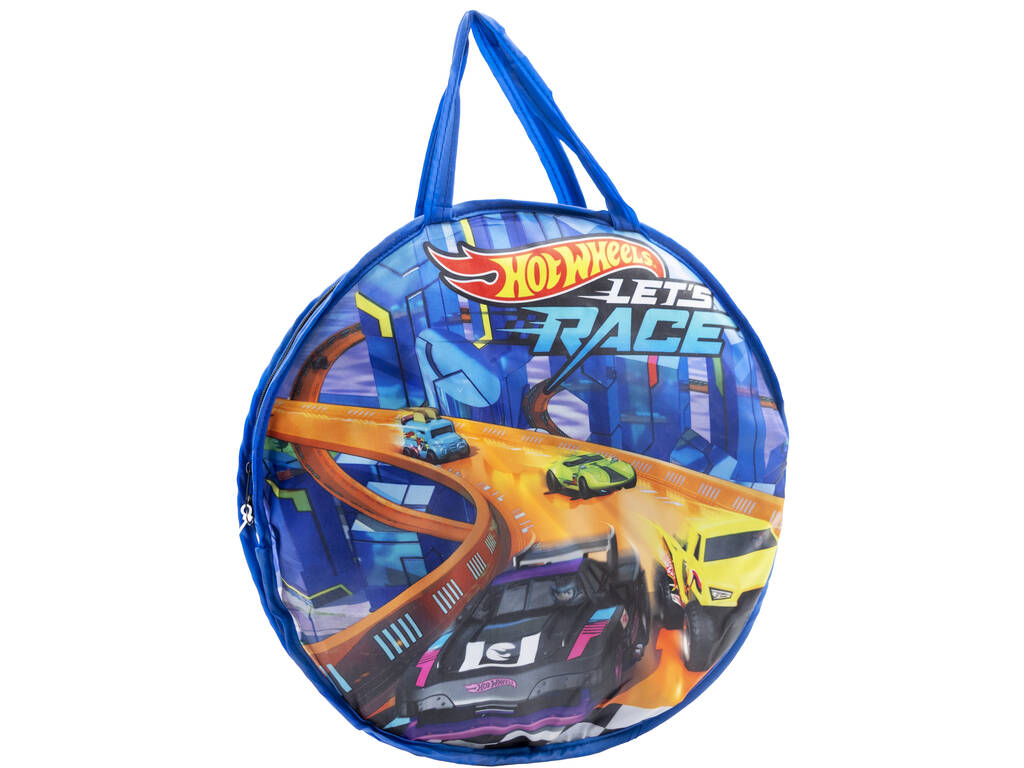 Hot Wheels Casetta in tessuto pieghevole per bambini con finestra 92x73x70 cm