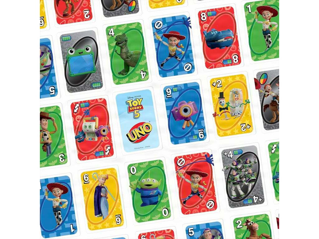 Uno Disney Pixar Toy Story 5