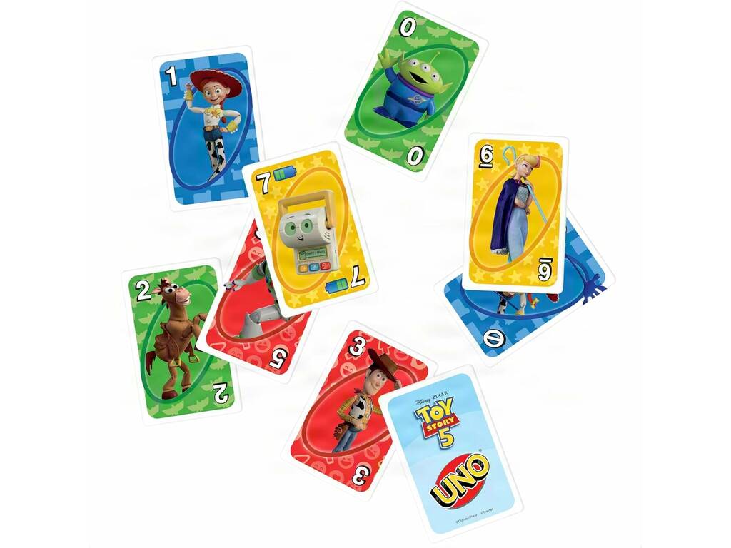Uno Disney Pixar Toy Story 5