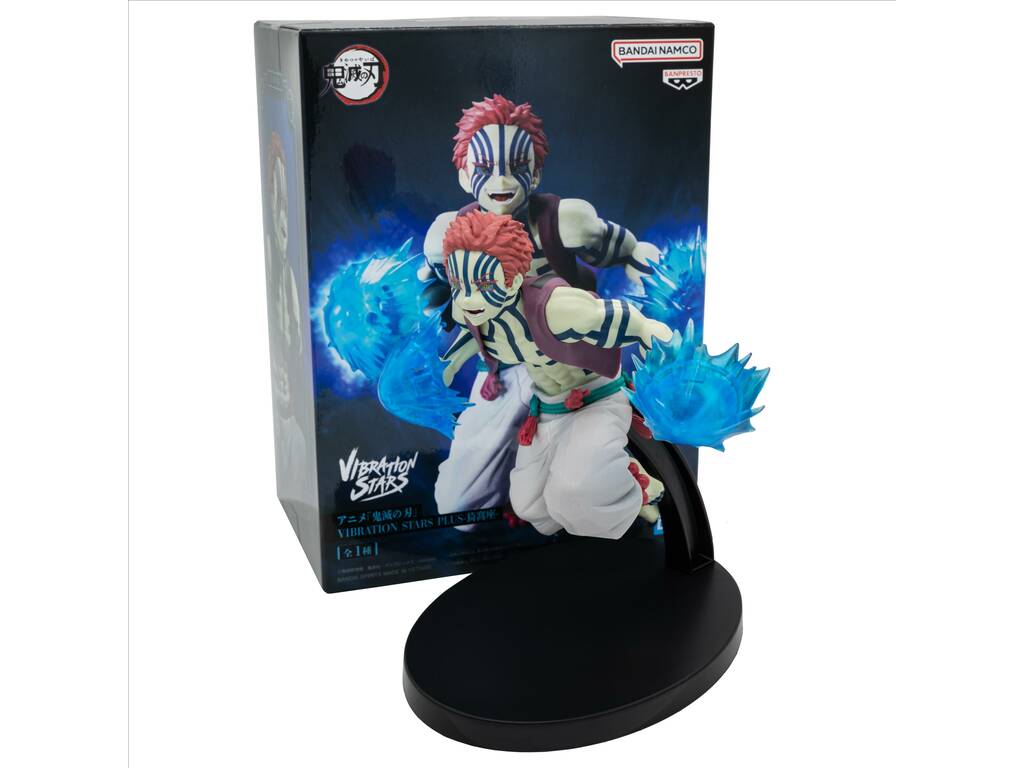 Demon Slayer Kimetsu No Yaiba Vibration Stars Plus Figura Akaza de 16 cm