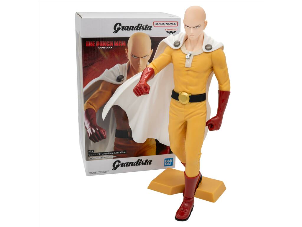 One Punch Man Grandista Figura Saitama de 26 cm