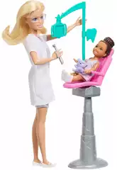 Barbie Tú Puedes Ser Muñeca Dentista con Accesorios