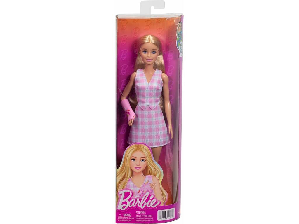 Barbie Fashionista Con Brazo Escayolado