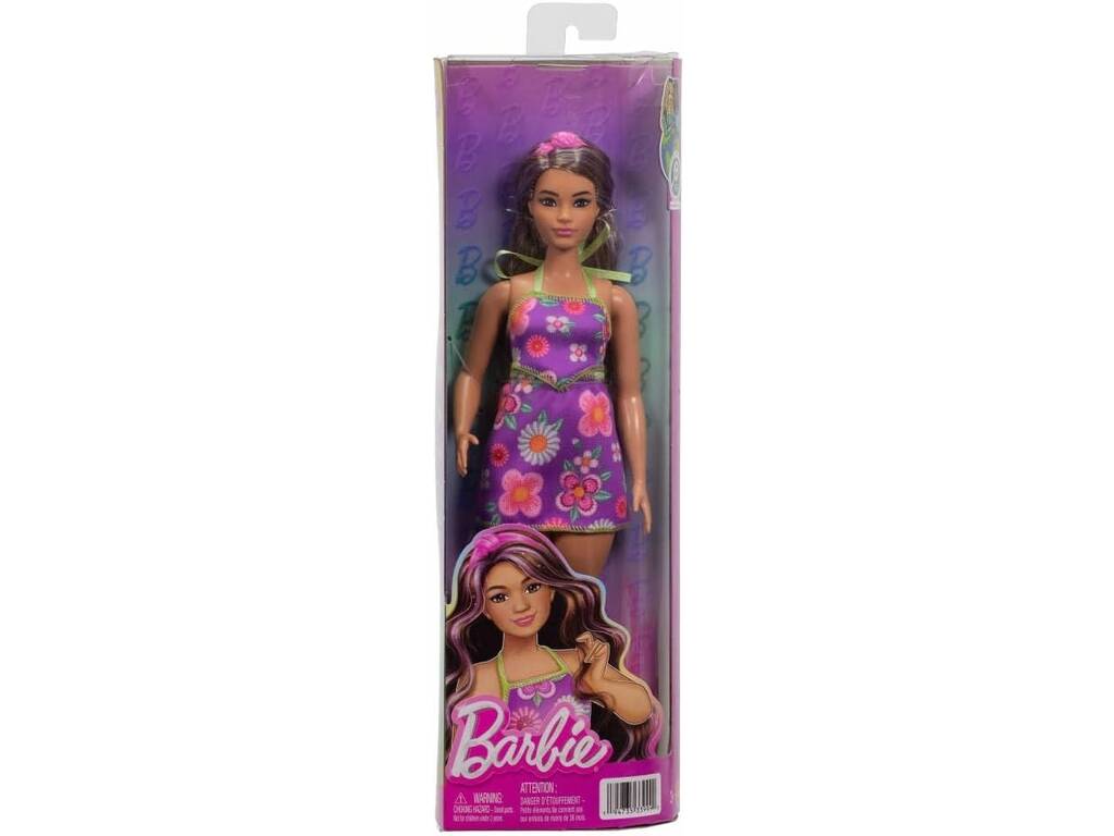 Barbie Fashionistas Muñeca con Conjunto de Flores