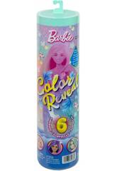 Barbie Color Reveal Poupée sirène surprise avec accessoires