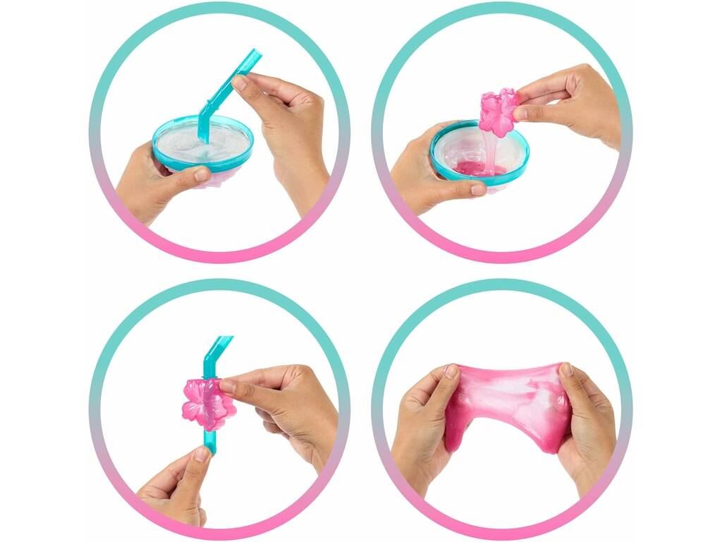 Barbie Pop Reveal Granita di Mare Bambola con Bicchiere Turchese e Accessori