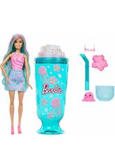 Barbie Pop Reveal Granizado de Mar Muñeca con Copa Turquesa y Accesorios