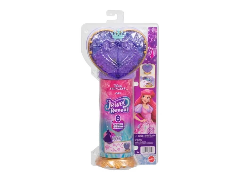 Princesas Disney Jewel Reveal Muñeca Ariel con Accesorios