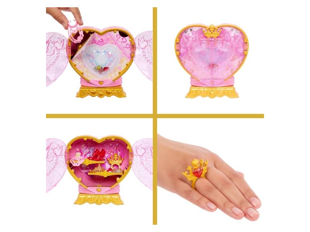 Princesas Disney Jewel Reveal Muñeca Bella con Accesorios