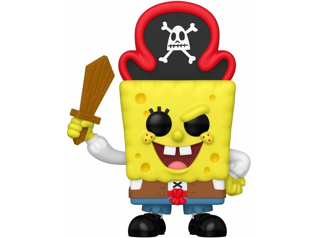 Funko Pop Movies Bob l'éponge Movie Figurine Bob l'éponge Pirate