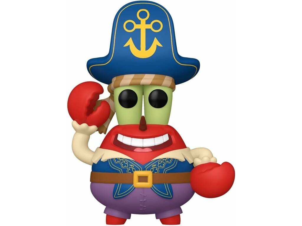 Funko Pop Movies Bob l'éponge Movie Figurine M. Krabs Pirate