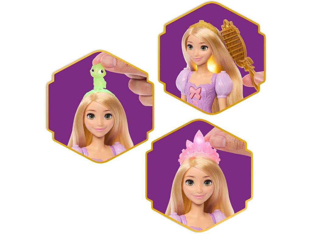 Disney Princess Boneca Rapunzel com Melena Mágica - imagen 3