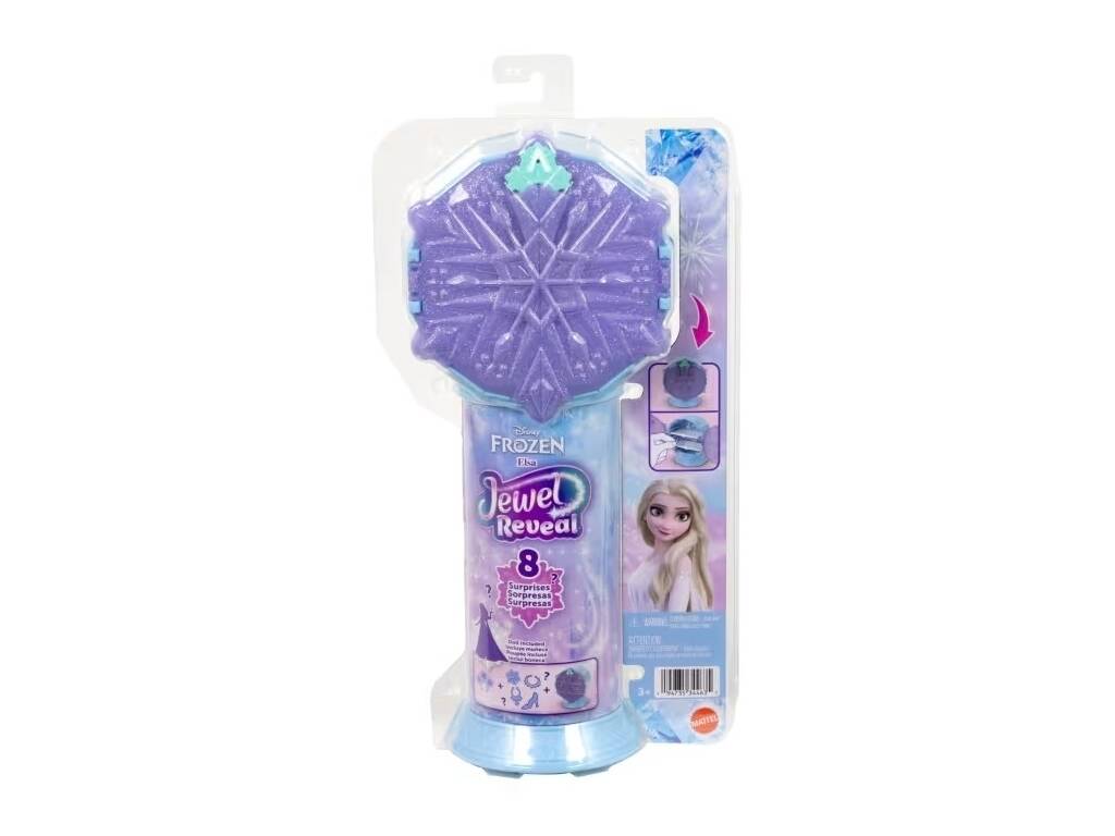 Disney Frozen Jewel Reveal Muñeca Elsa con Accesorios