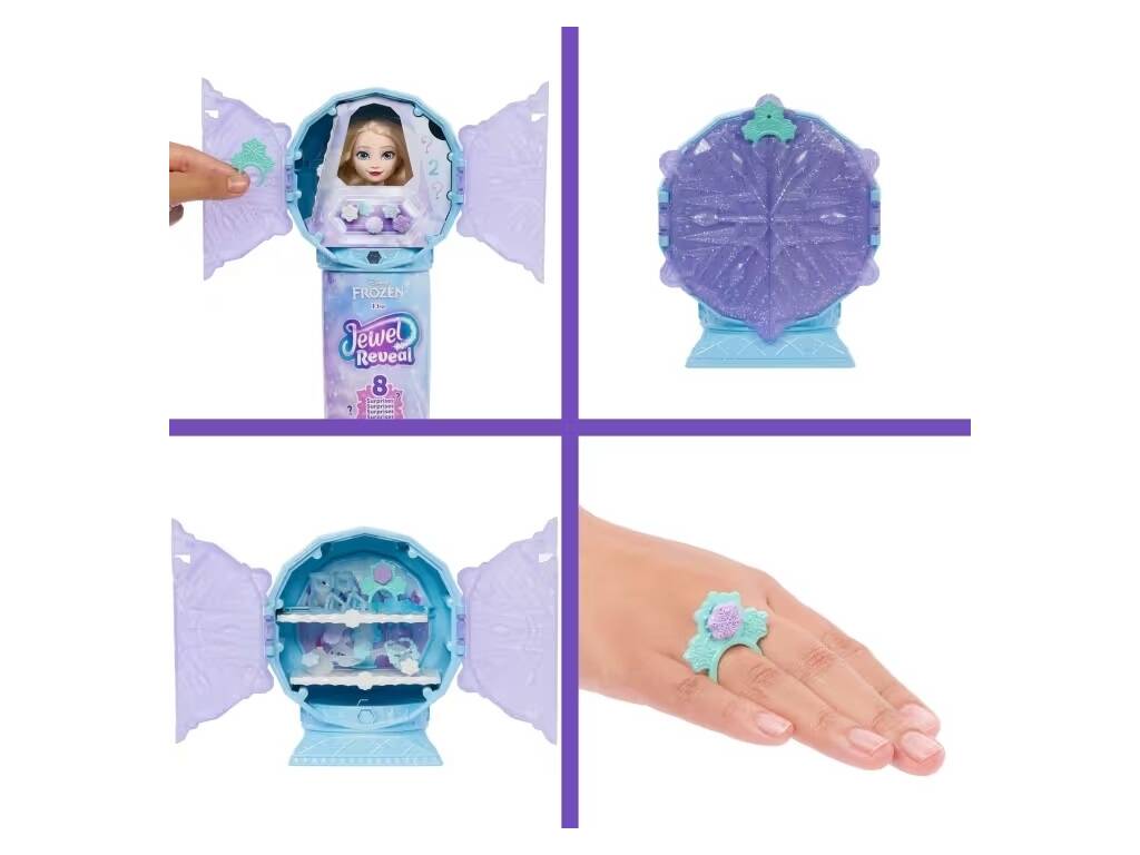 Disney Frozen Jewel Reveal Muñeca Elsa con Accesorios
