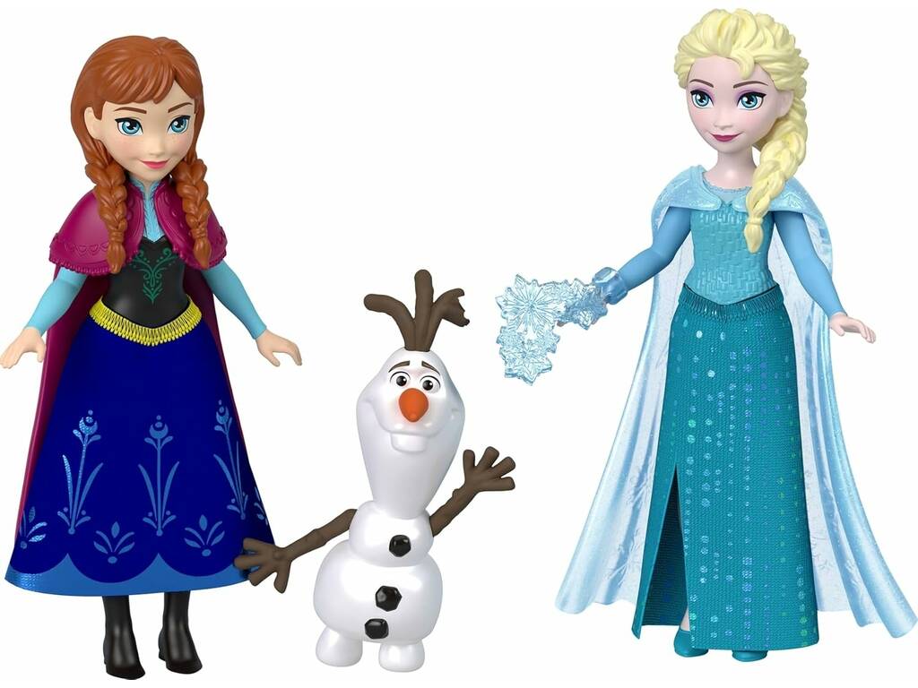 Disney Frozen Pack Ensemble de personnages Anna et Elsa