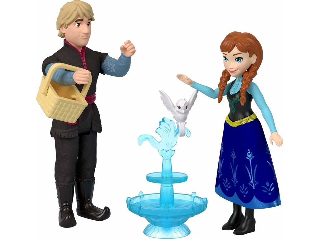 Disney Frozen Pack Ensemble de personnages Anna et Elsa
