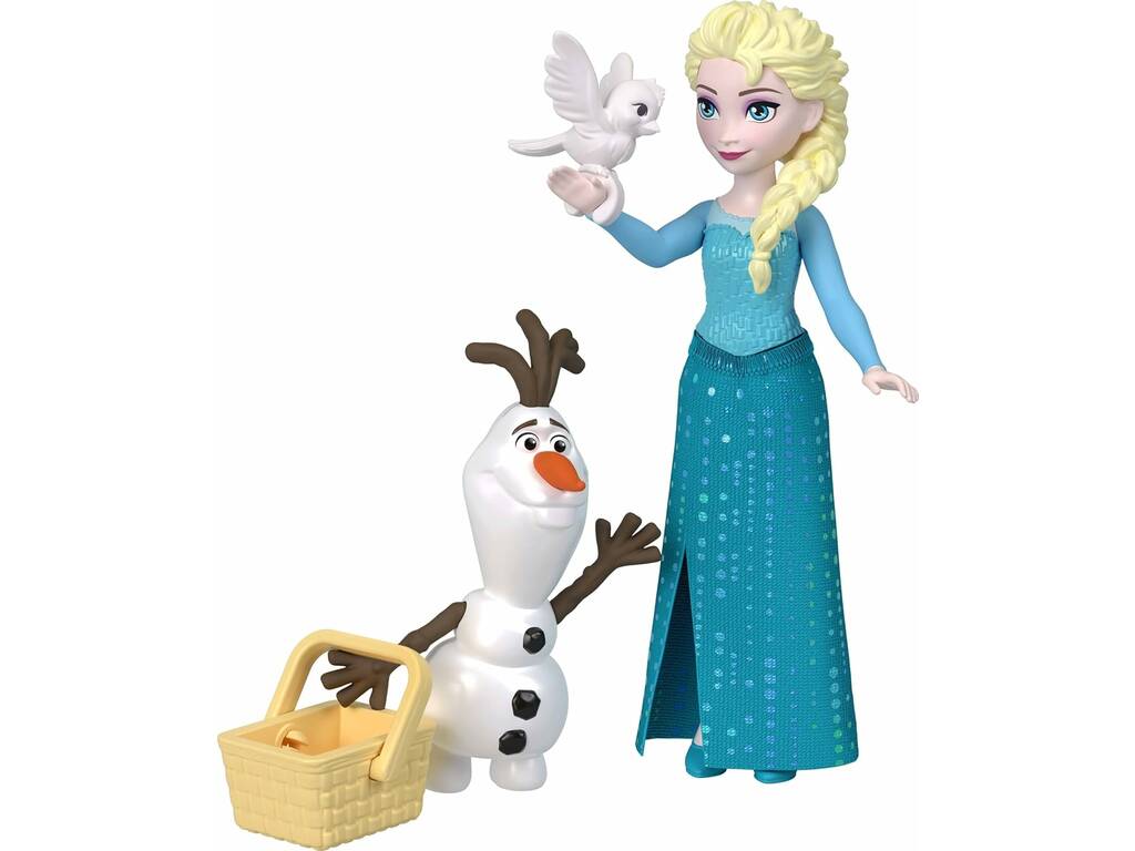 Disney Frozen Pack Ensemble de personnages Anna et Elsa
