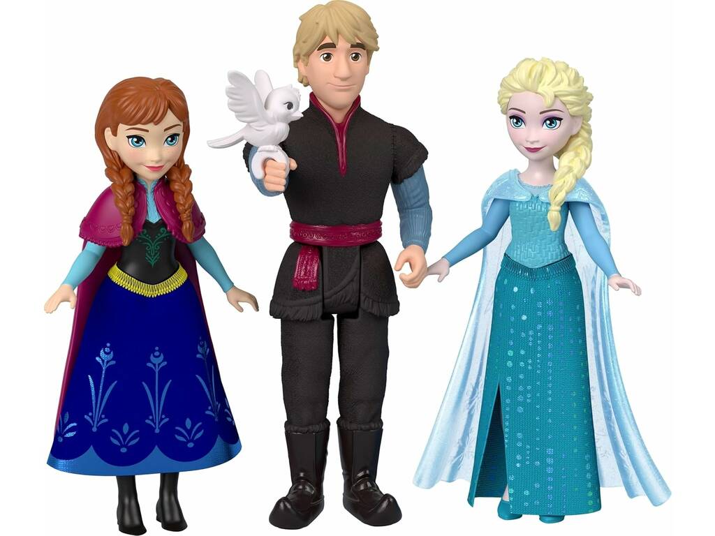 Disney Frozen Pack Ensemble de personnages Anna et Elsa