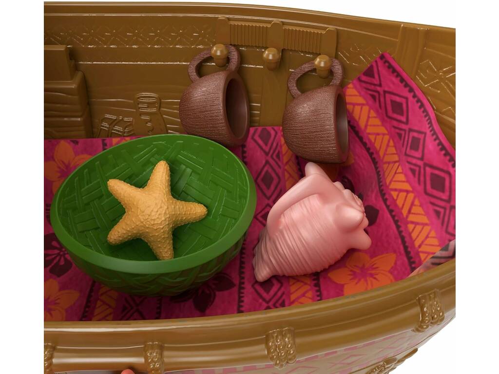 Disney Vaiana Canoa de Aventura Oceánica de Vaiana de 38 cm
