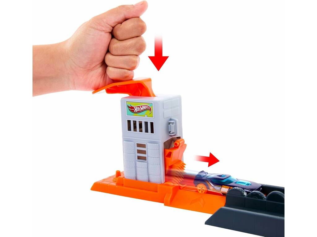 Hot Wheels City Ataque del Gorila Feroz