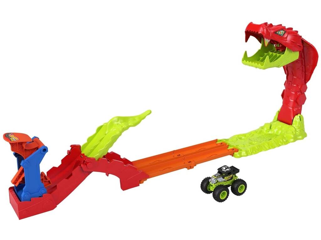Hot Wheels Monster Trucks Ataque de la Serpiente