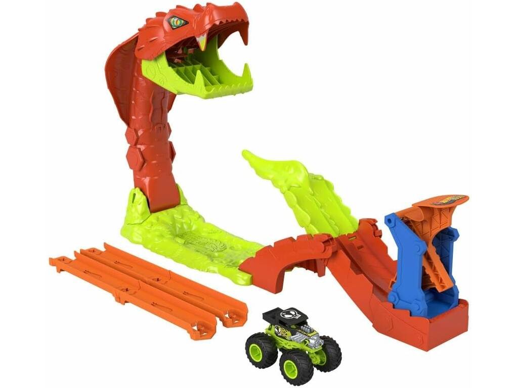 Hot Wheels Monster Trucks Ataque de la Serpiente
