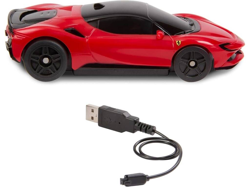 Hot Wheels RC Vehículo Ferrari SF90 Stradale Assetto Fiorano 1:64