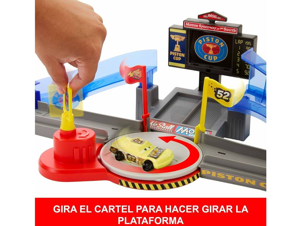 Cars Circuito de Acrobacias de la Copa Pistón con Rayo McQueen