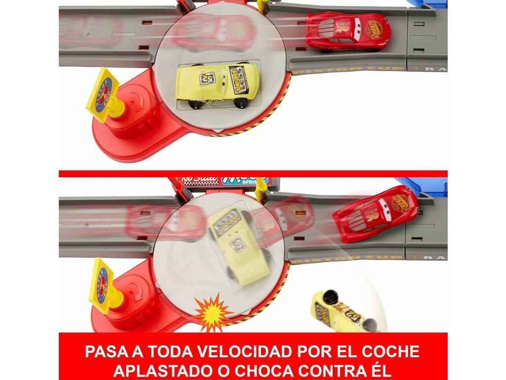 Cars Circuito de Acrobacias de la Copa Pistón con Rayo McQueen