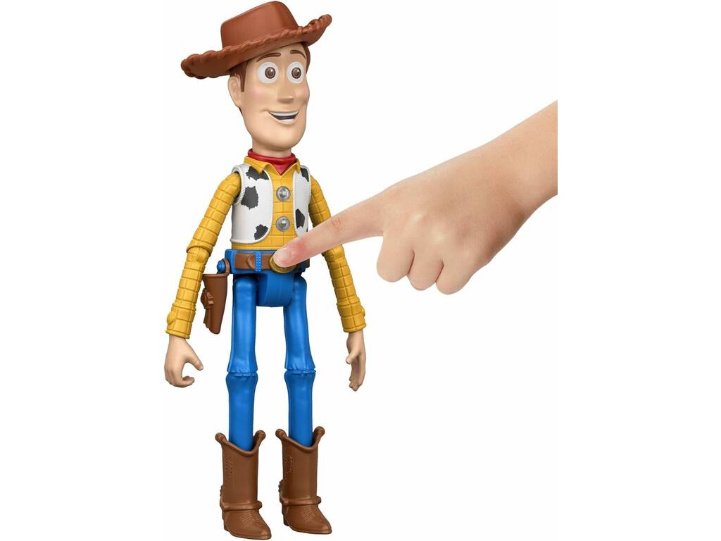 Toy Story 5 Figura Articulada Woody de 23 cm con Frases y Sonidos