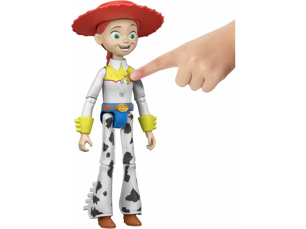 Toy Story 5 Figura Articulada Jessie de 22 cm con Frases y Sonidos