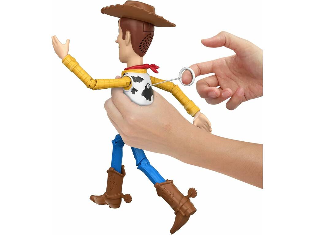 Toy Story 5 Figura Woody Corredor de 30 cm con Frases y Sonidos