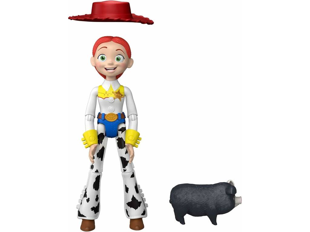 Toy Story 5 Figura Vaquera Jessie Cantarina de 29 cm con Frases y Sonidos
